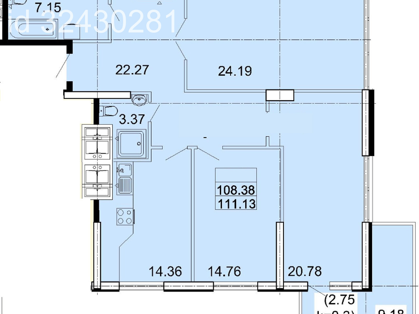 Продажа трехкомнатной квартиры в Одессе, на дор. Фонтанская 25 , район Приморский фото 1