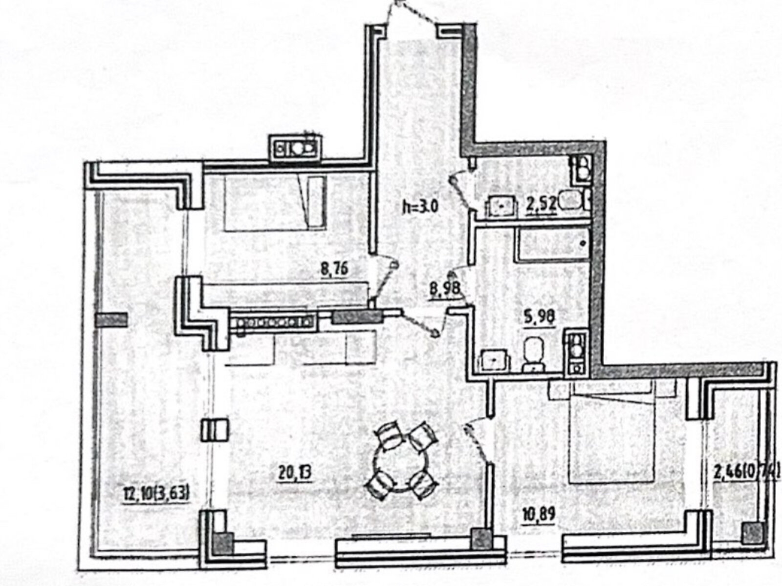 Продаж двокімнатної квартири в Одесі, на дор. Фонтанська 71А, район Приморський фото 1 Продаж двокімнатної квартири в Одесі, на дор. Фонтанська 71А, район Приморський фото 1