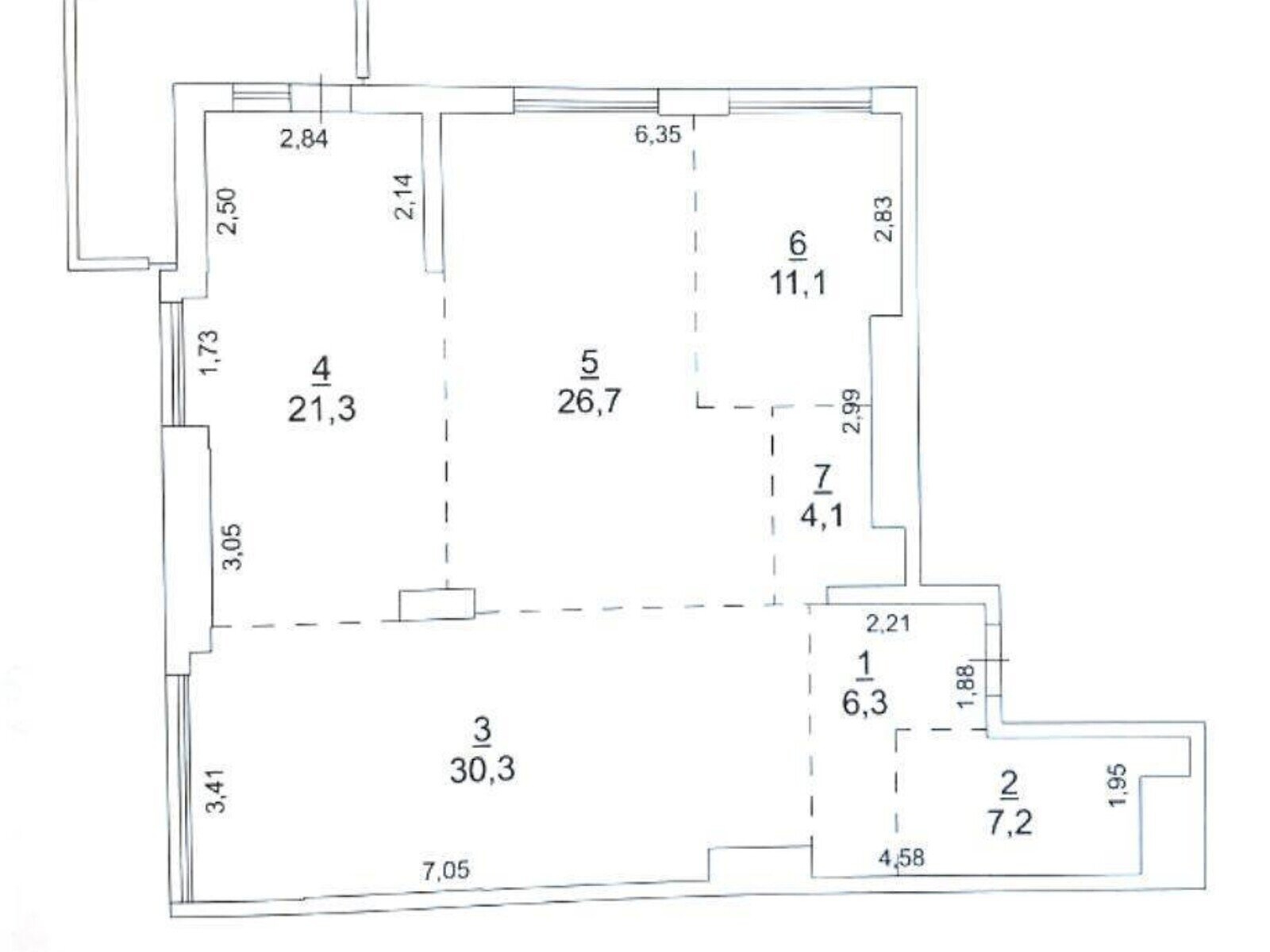 Продажа трехкомнатной квартиры в Одессе, на дор. Фонтанская, район Приморский фото 1