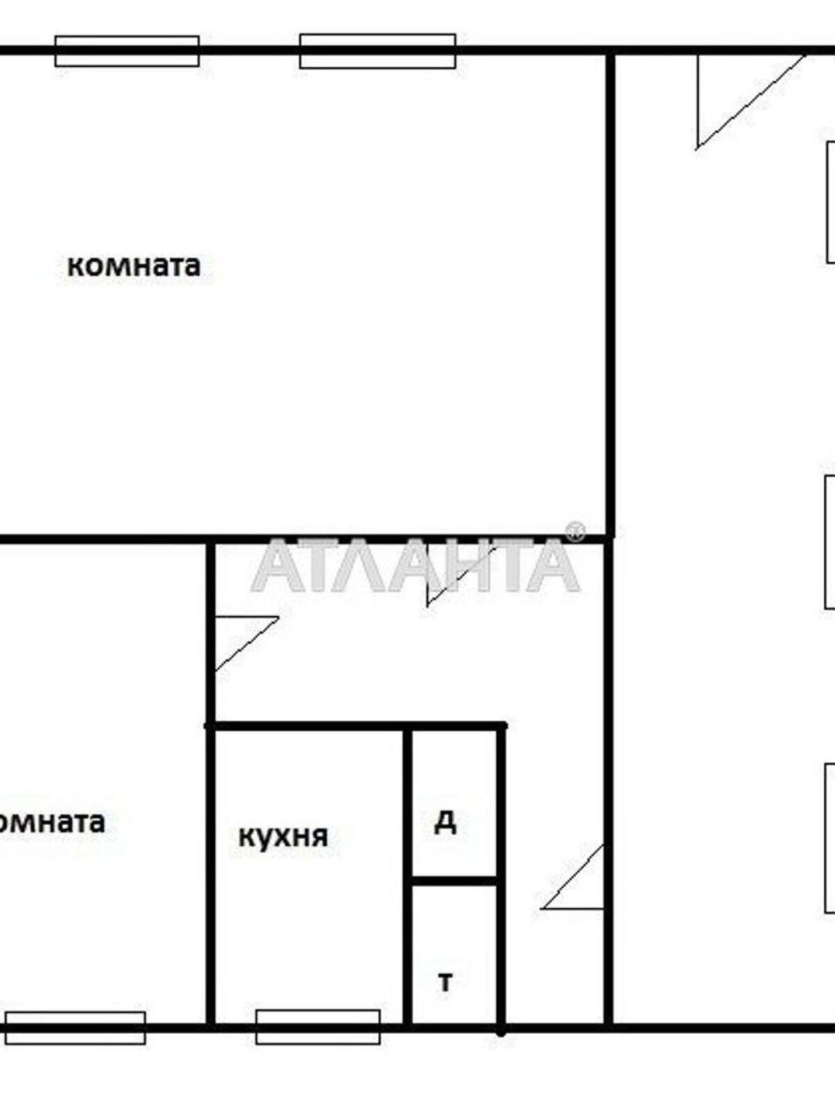 Продажа двухкомнатной квартиры в Одессе, на ул. Нежинская, район Приморский фото 1