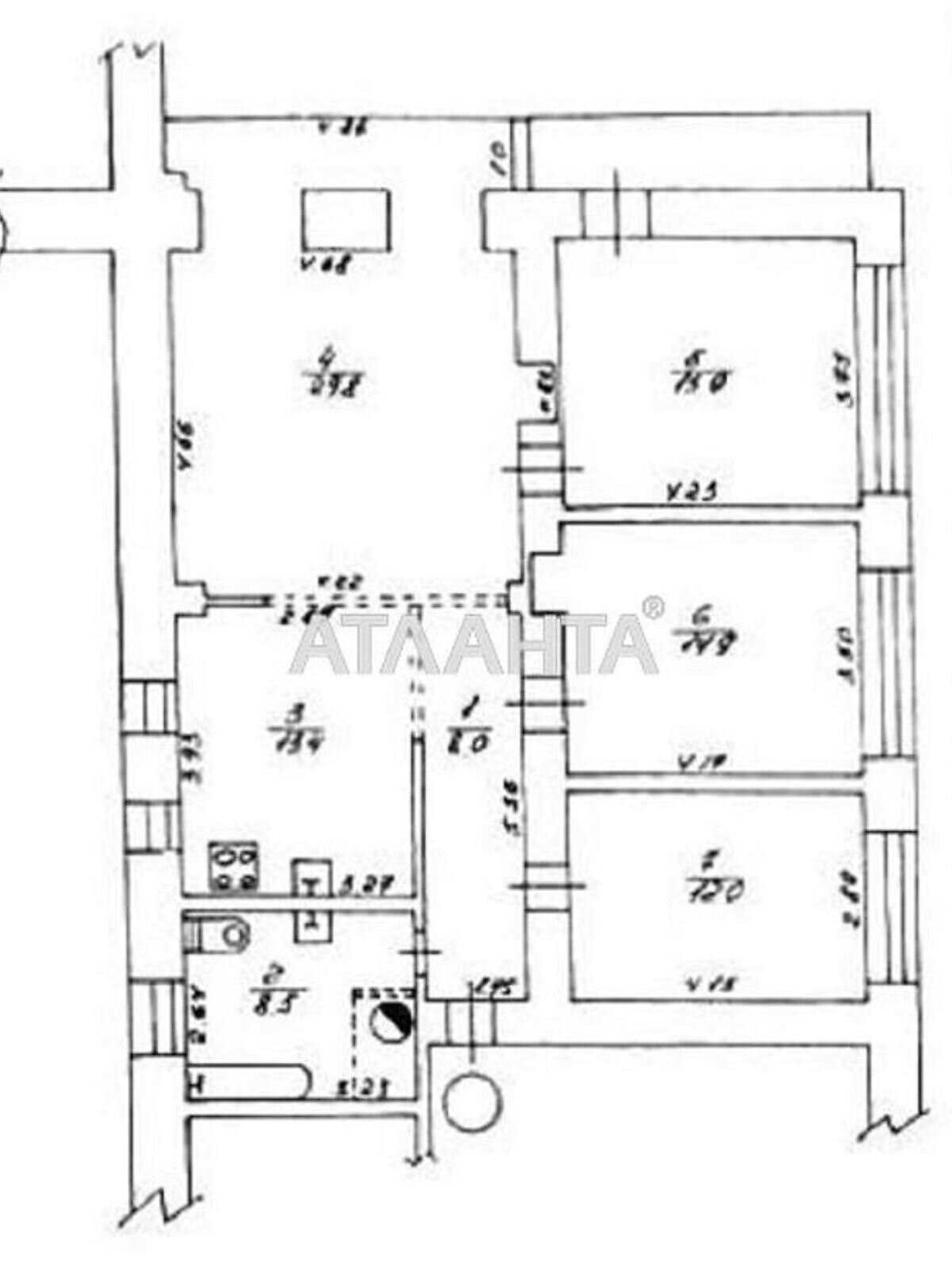 Продажа трехкомнатной квартиры в Одессе, на бул. Французский, район Приморский фото 1