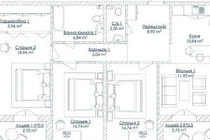 Продаж трикімнатної квартири в Одесі, на бул. Французький 63/65, район Приморський фото 2