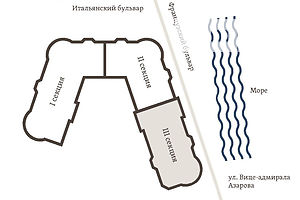 Продаж чотирикімнатної квартири в Одесі, на бул. Французький, район Приморський фото 2