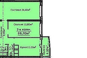 Продаж двокімнатної квартири в Одесі, на просп. Гагаріна 19, район Приморський фото 2