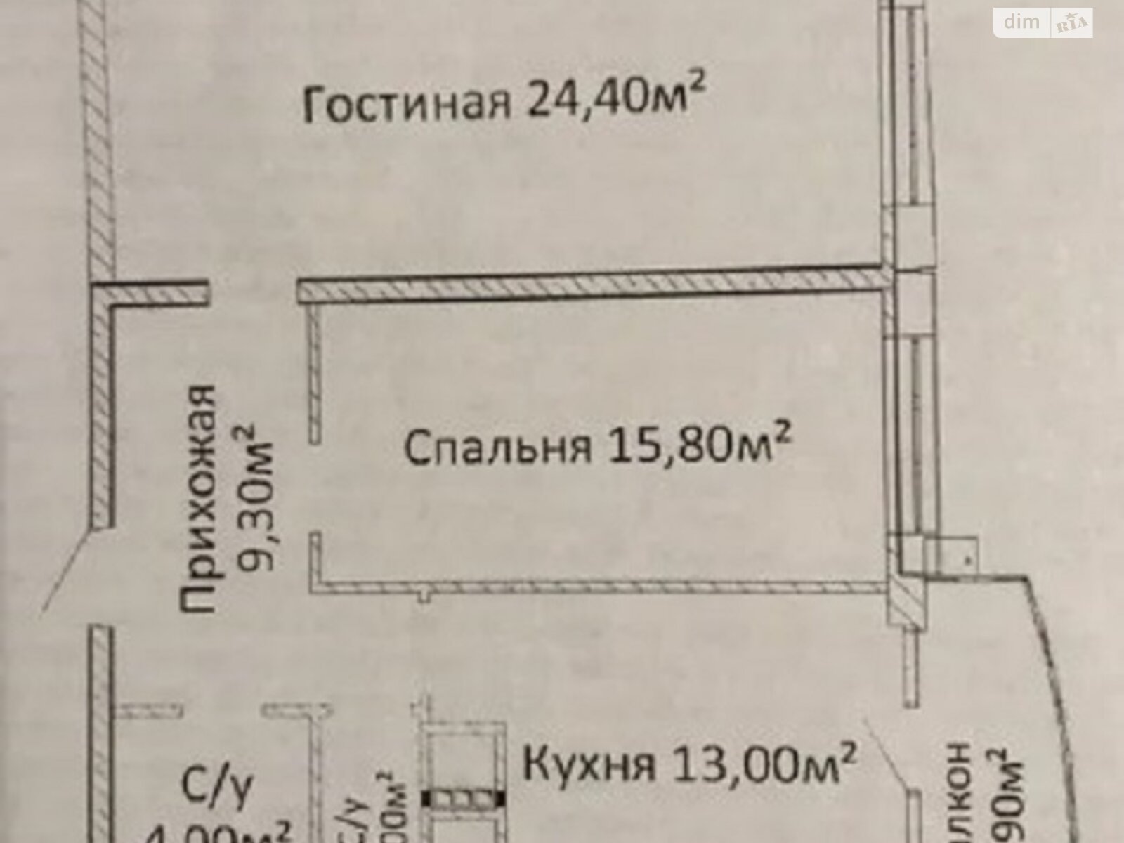 Продаж двокімнатної квартири в Одесі, на просп. Гагаріна 19А, район Приморський фото 1