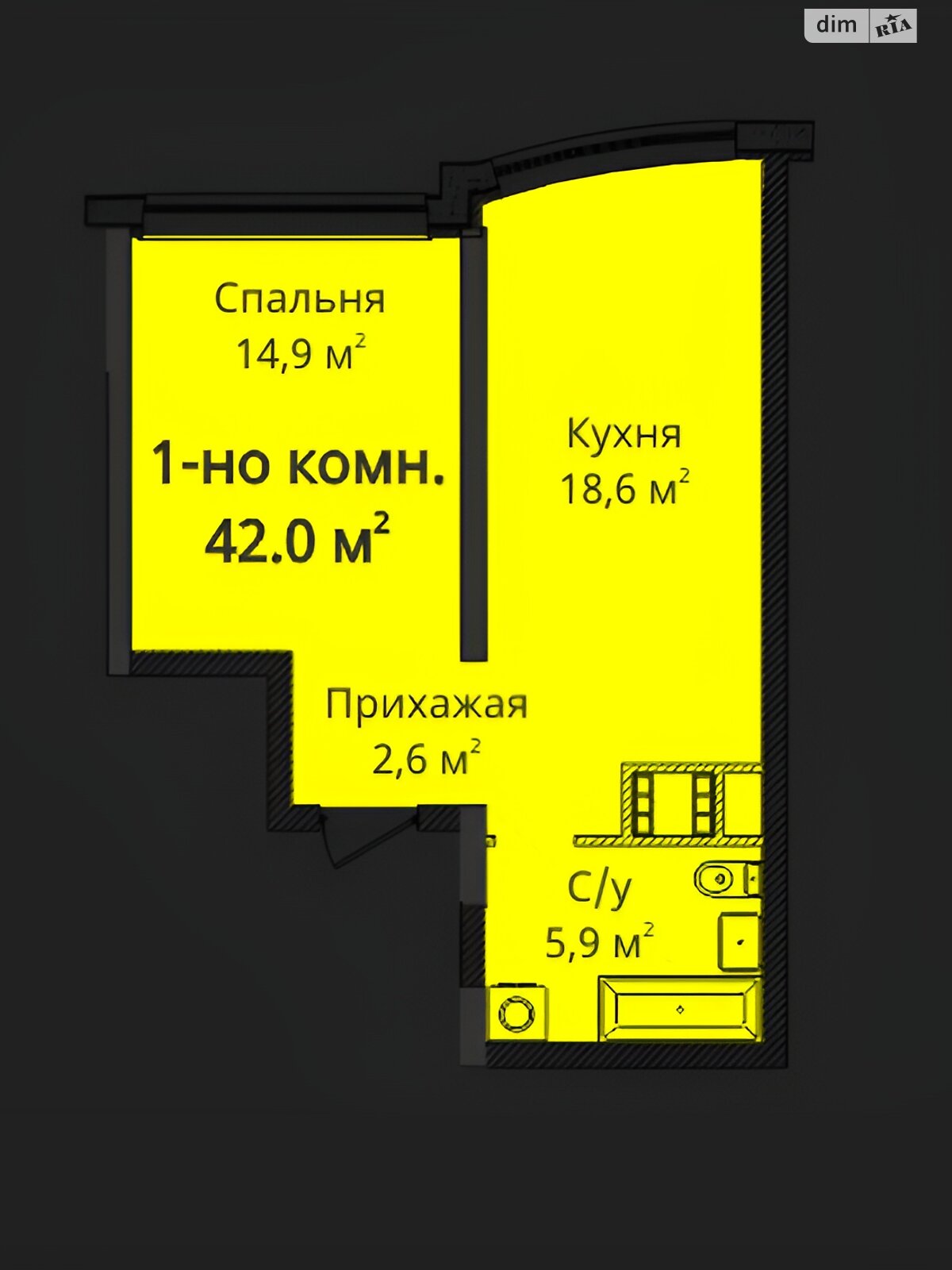 Продаж однокімнатної квартири в Одесі, на просп. Гагаріна 19 корпус 4, район Приморський фото 1 Продаж однокімнатної квартири в Одесі, на просп. Гагаріна 19 корпус 4, район Приморський фото 1
