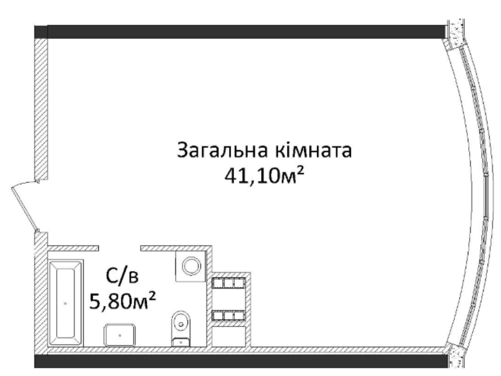 Продаж однокімнатної квартири в Одесі, на просп. Гагаріна, район Приморський фото 1 Продаж однокімнатної квартири в Одесі, на просп. Гагаріна, район Приморський фото 1