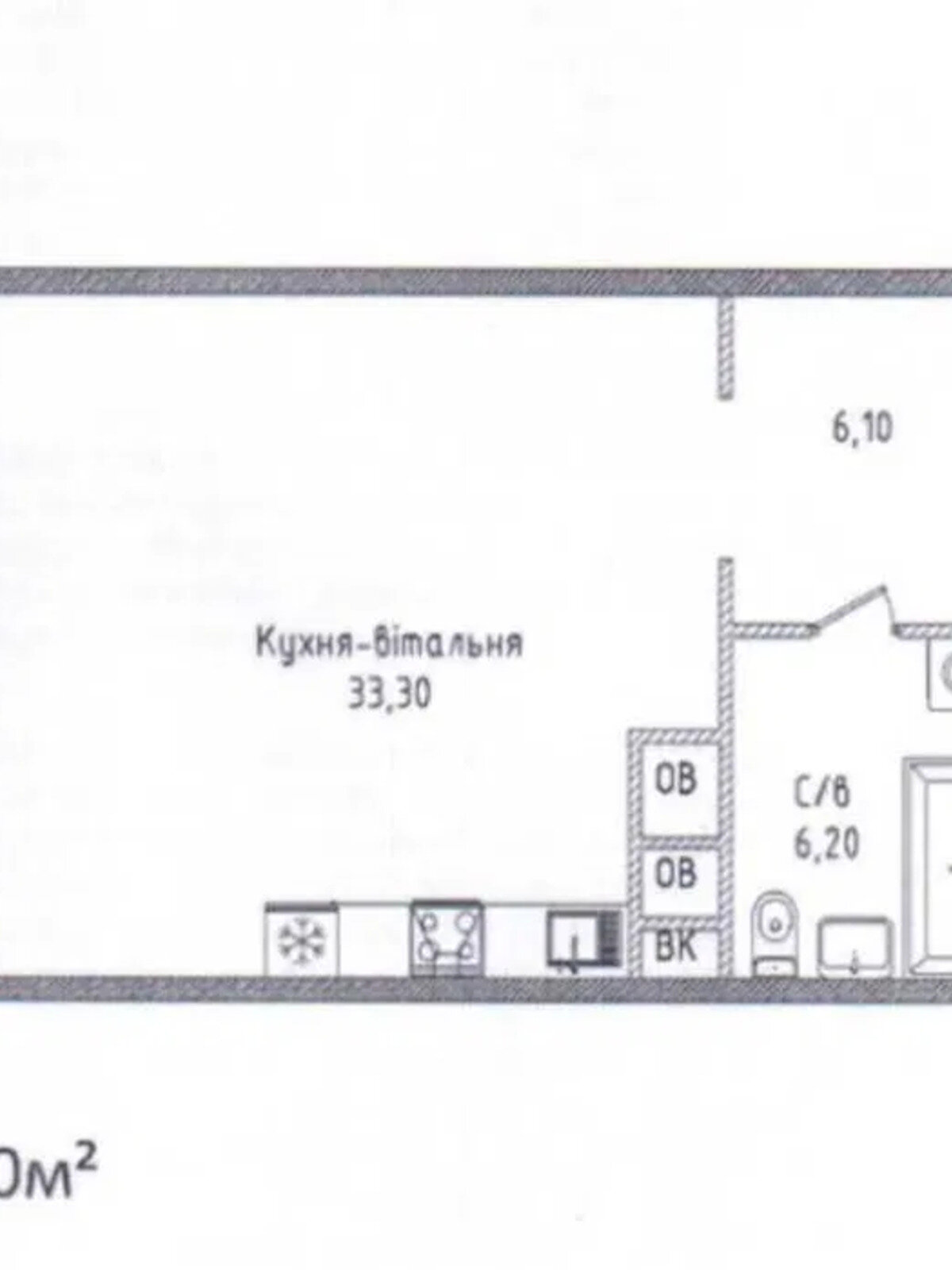 Продаж однокімнатної квартири в Одесі, на плато Гагарінське 4, район Приморський фото 1