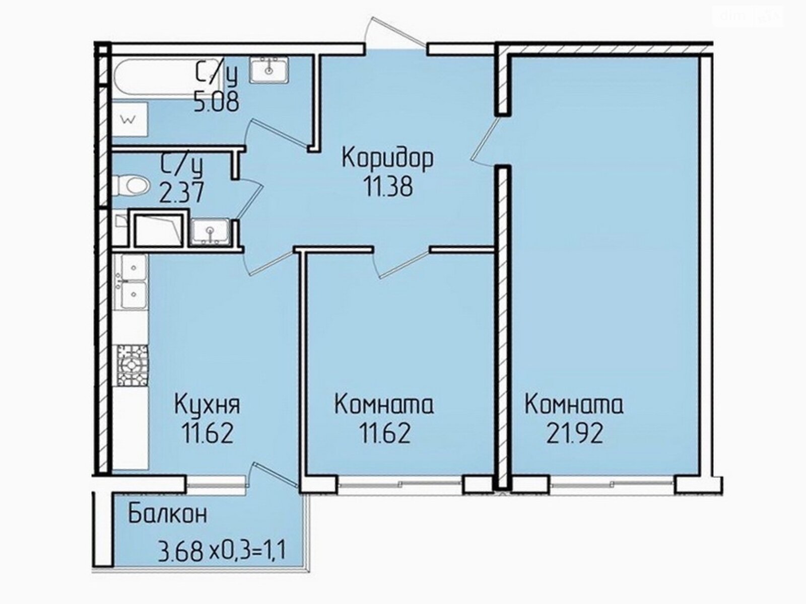 Продаж двокімнатної квартири в Одесі, на вул. Генуезька 3Г, район Приморський фото 1