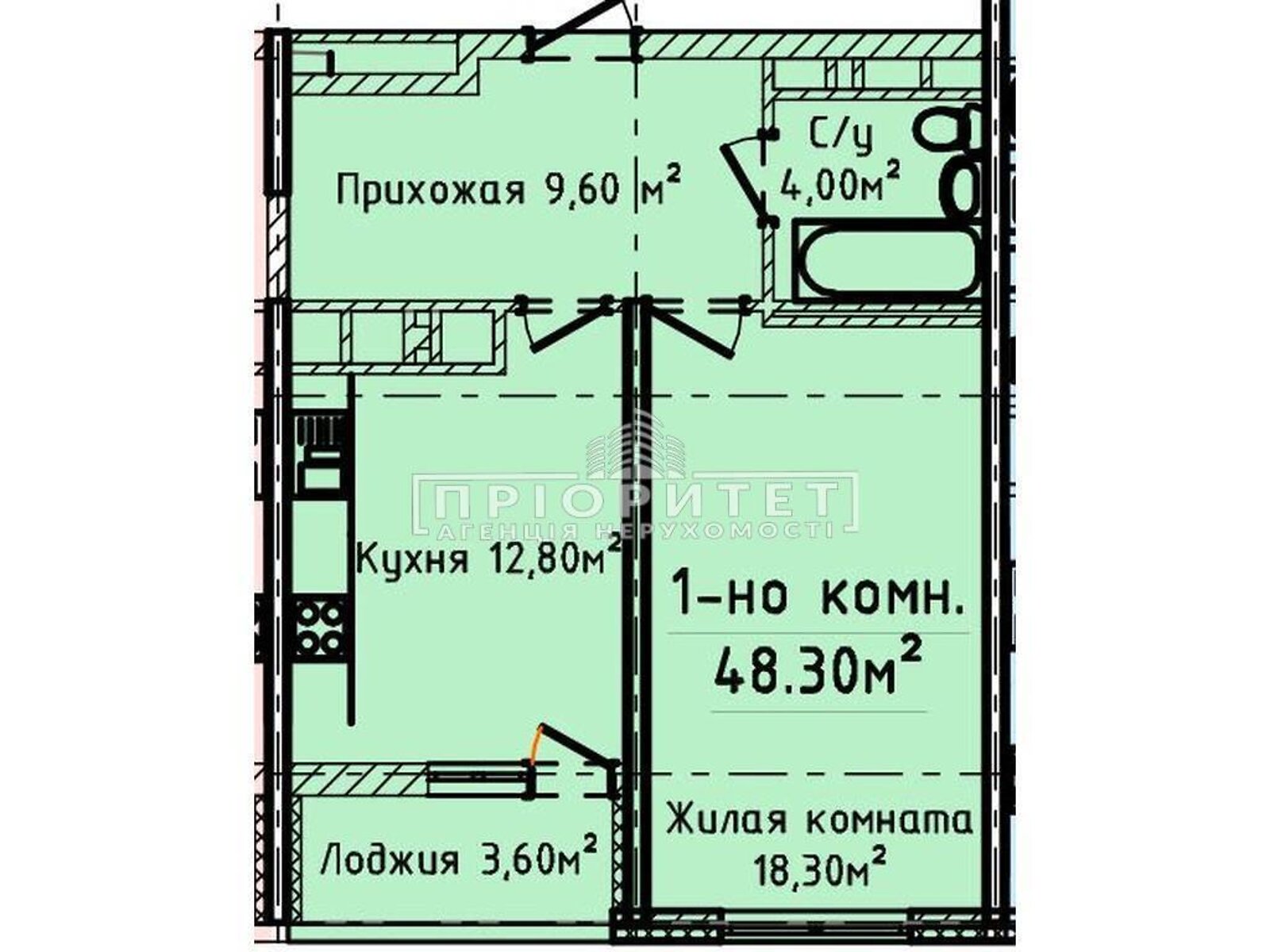 Продажа однокомнатной квартиры в Одессе, на ул. Генуэзская, район Приморский фото 1