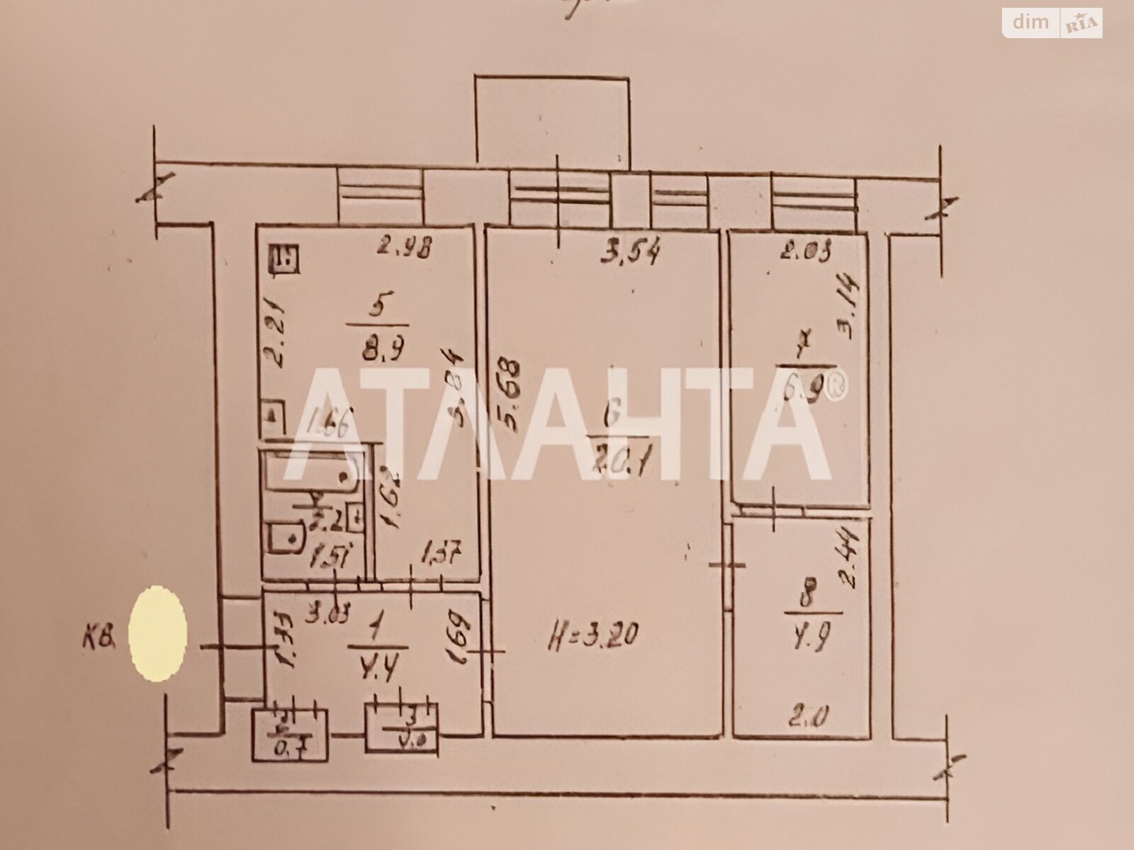 Продажа двухкомнатной квартиры в Одессе, на ул. Тараса Кузьмина, район Приморский фото 1 Продажа двухкомнатной квартиры в Одессе, на ул. Тараса Кузьмина, район Приморский фото 1