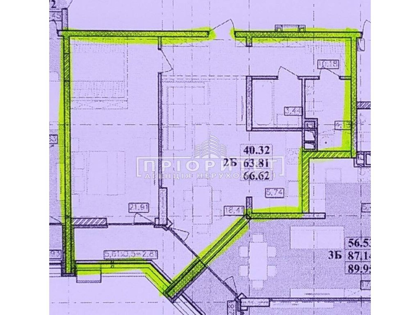 Продаж двокімнатної квартири в Одесі, на вул. Івана Франка, район Приморський фото 1