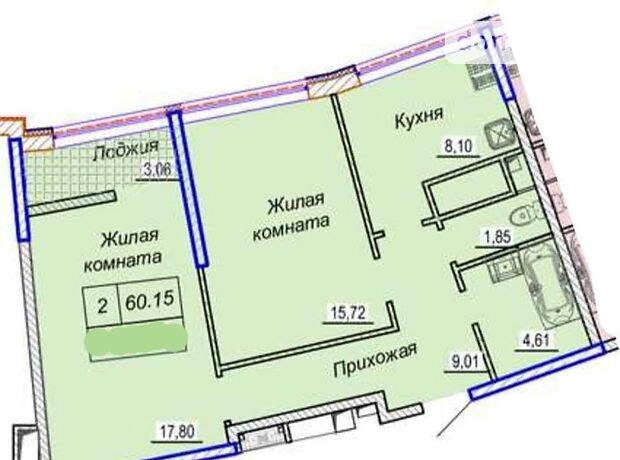 Продажа двухкомнатной квартиры в Одессе, на ул. Каманина район Приморский фото 1 Продажа двухкомнатной квартиры в Одессе, на ул. Каманина район Приморский фото 1