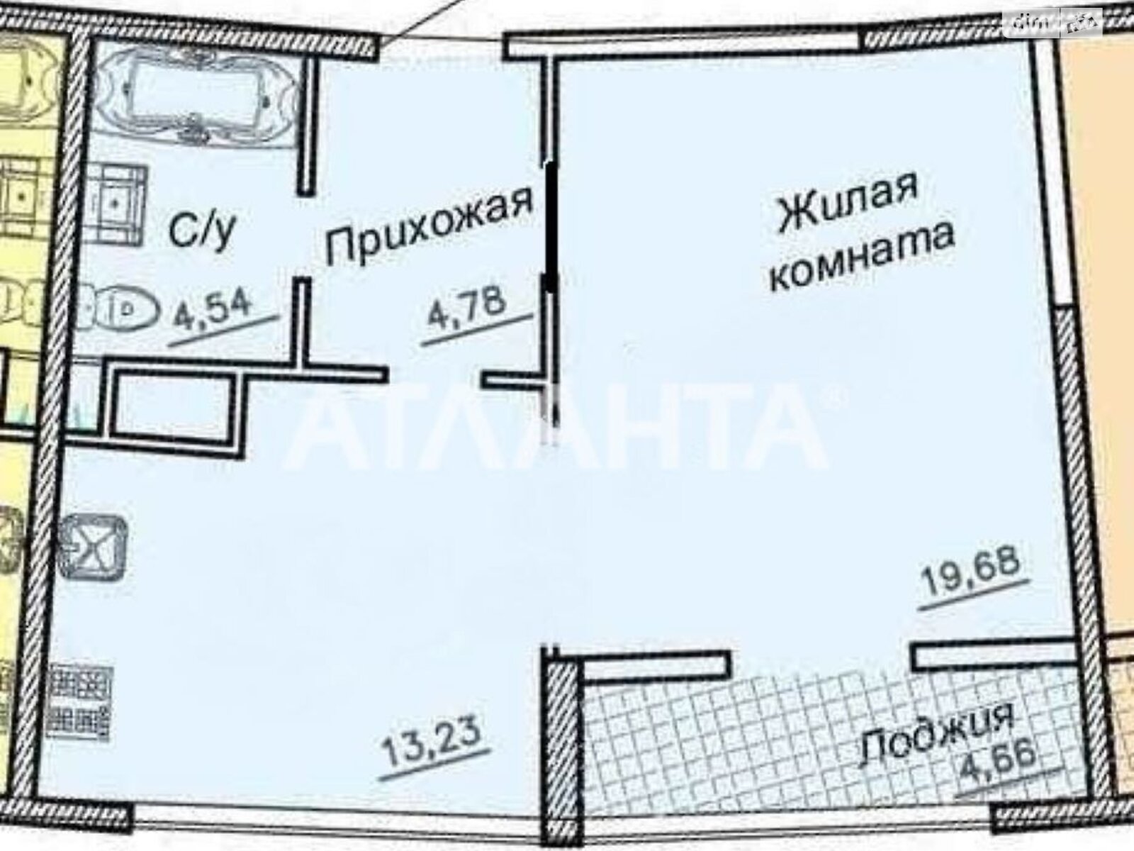 Продаж однокімнатної квартири в Одесі, на вул. Каманіна 16А, район Приморський фото 1