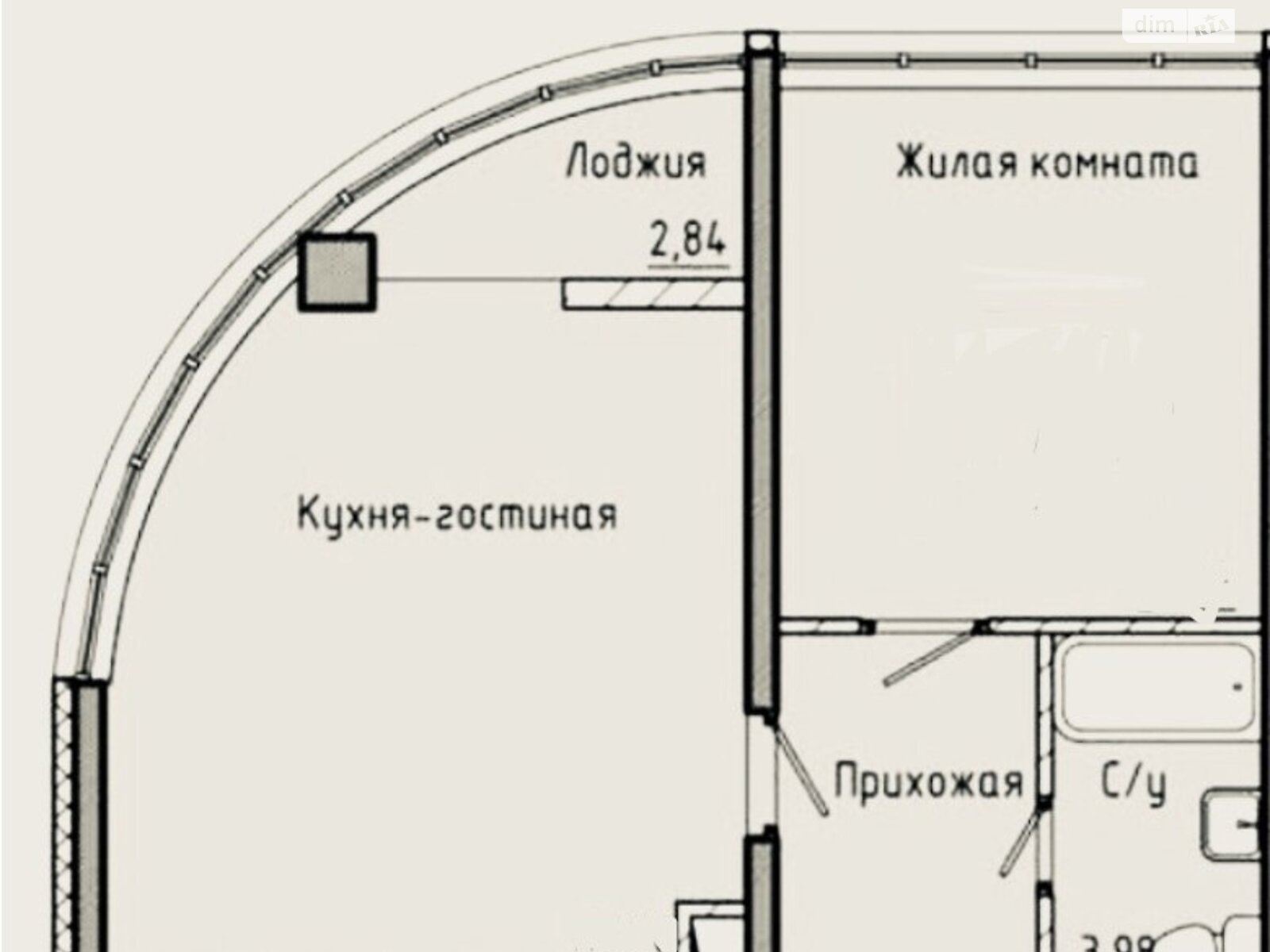 Продажа однокомнатной квартиры в Одессе, на ул. Каманина, район Приморский фото 1