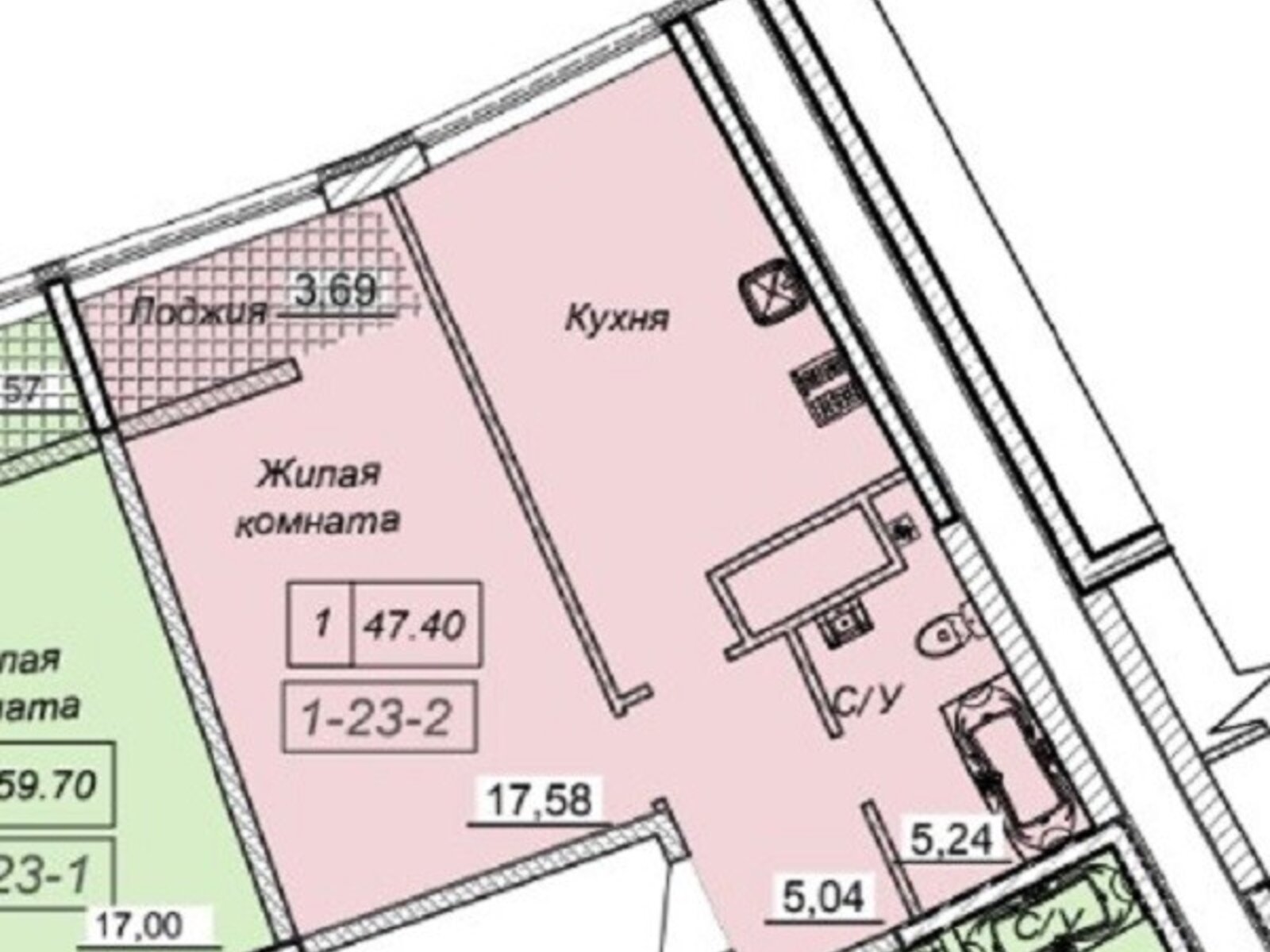 Продаж однокімнатної квартири в Одесі, на вул. Каманіна 16А/3, район Приморський фото 1