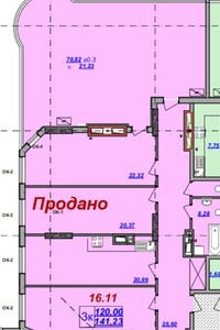 Продажа трехкомнатной квартиры в Одессе, на пер. Клубничный 24, район Приморский фото 2