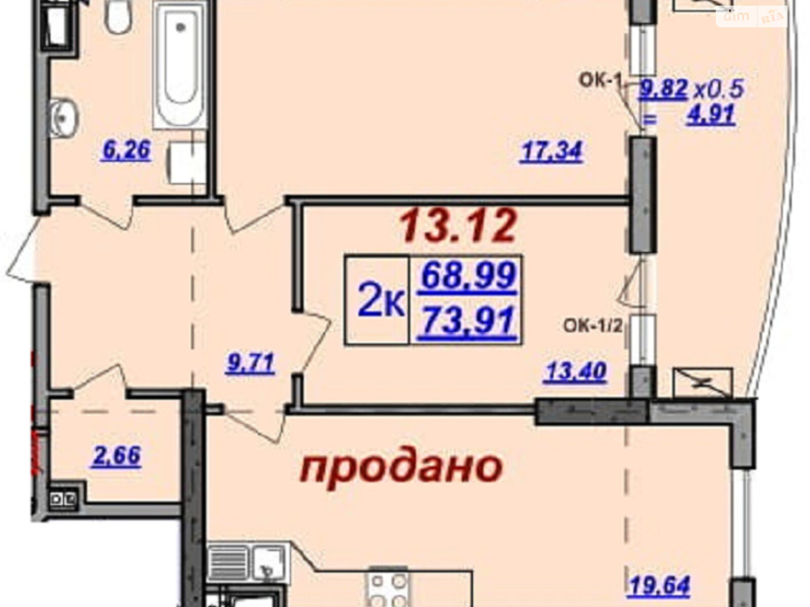 Продажа однокомнатной квартиры в Одессе, на пер. Клубничный 22А, район Приморский фото 1 Продажа однокомнатной квартиры в Одессе, на пер. Клубничный 22А, район Приморский фото 1