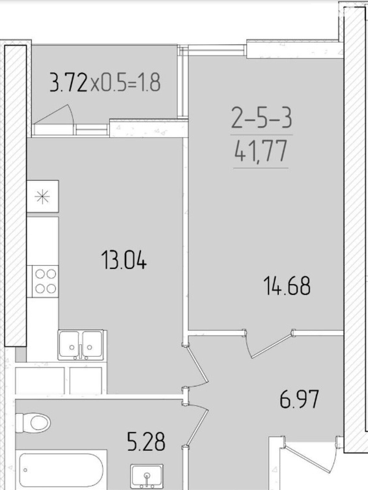 Продажа однокомнатной квартиры в Одессе, на ул. Краснова 3, район Киевский фото 1