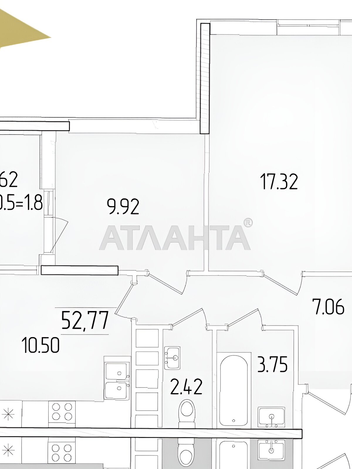 Продажа двухкомнатной квартиры в Одессе, на ул. Краснова, район Приморский фото 1 Продажа двухкомнатной квартиры в Одессе, на ул. Краснова, район Приморский фото 1