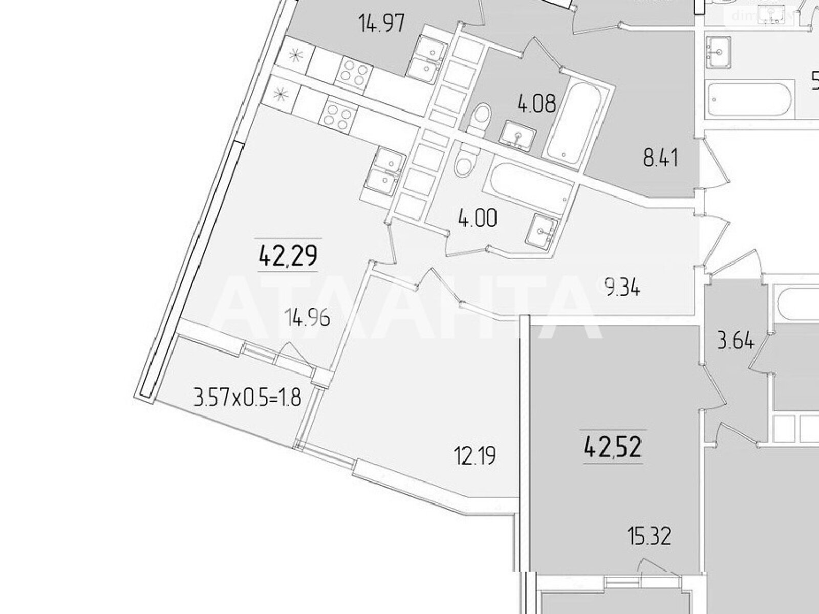 Продажа однокомнатной квартиры в Одессе, на ул. Краснова, район Приморский фото 1