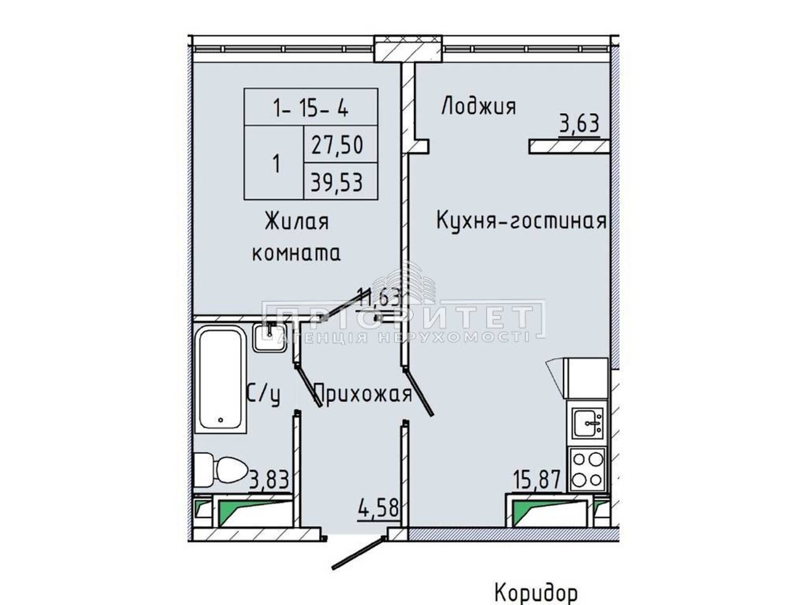 Продаж однокімнатної квартири в Одесі, на вул. Валерія Самофалова, район Приморський фото 1 Продаж однокімнатної квартири в Одесі, на вул. Валерія Самофалова, район Приморський фото 1