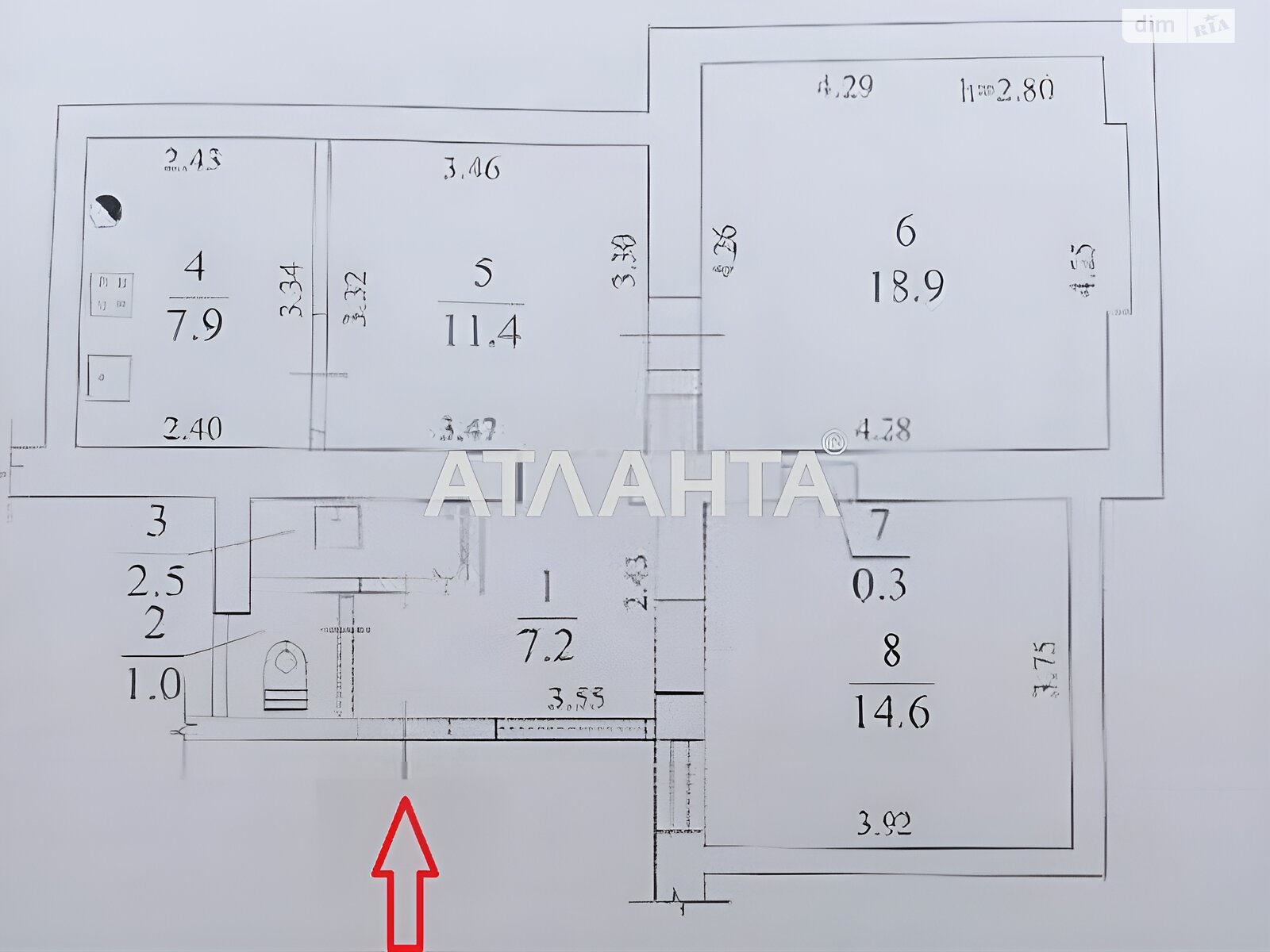 Продаж двокімнатної квартири в Одесі, на вул. Рішельєвська, район Приморський фото 1