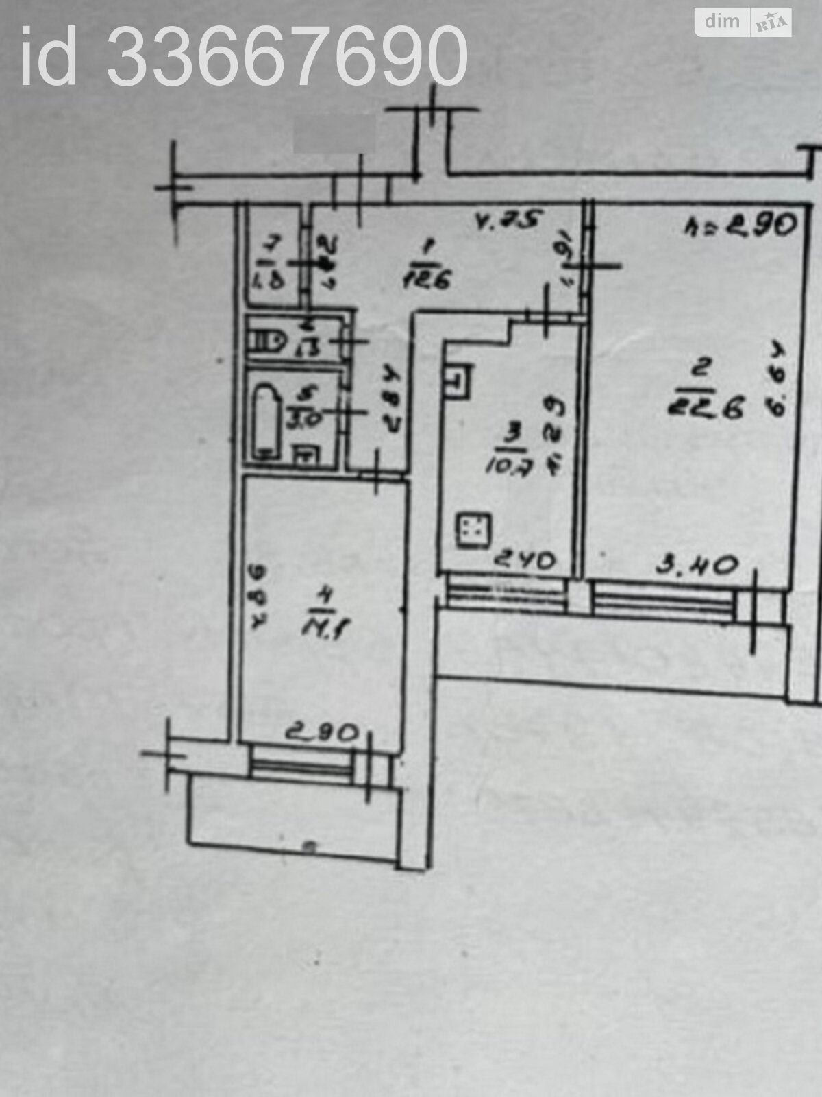 Продажа двухкомнатной квартиры в Одессе, на ул. Леонтовича 6, район Приморский фото 1