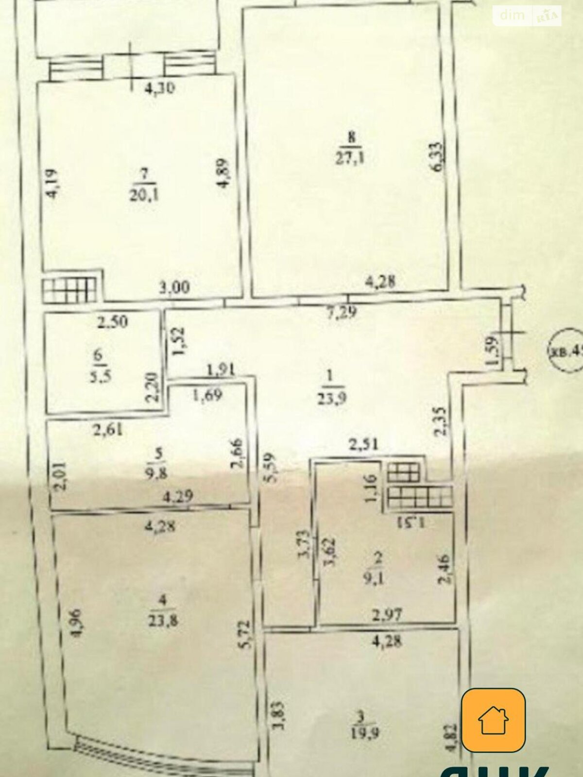 Продажа трехкомнатной квартиры в Одессе, на ул. Литературная 12, район Приморский фото 1 Продажа трехкомнатной квартиры в Одессе, на ул. Литературная 12, район Приморский фото 1