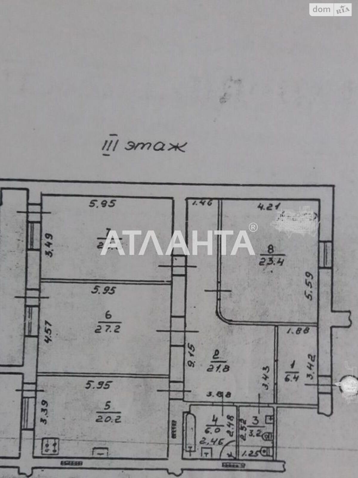 Продажа трехкомнатной квартиры в Одессе, на ул. Палубная, район Приморский фото 1