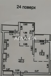 Продаж двокімнатної квартири в Одесі, на вул. Педагогічна 23Б, район Приморський фото 2