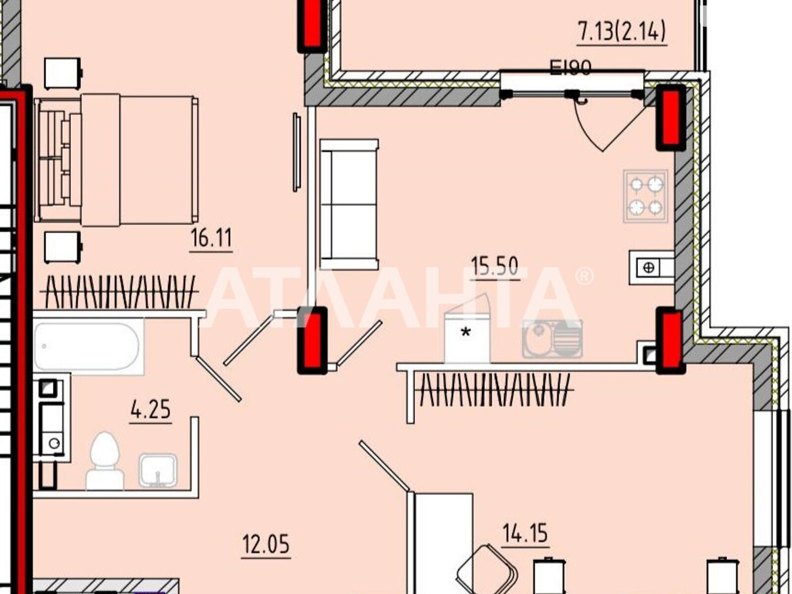 Продажа двухкомнатной квартиры в Одессе, на дор. Фонтанская, район Приморский фото 1 Продажа двухкомнатной квартиры в Одессе, на дор. Фонтанская, район Приморский фото 1