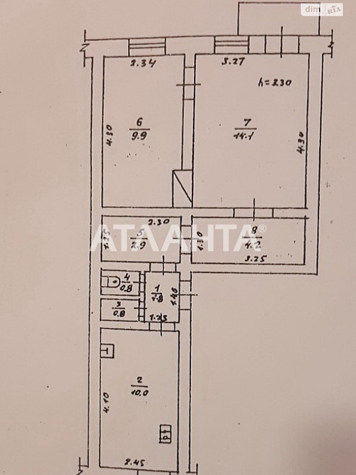 Продажа однокомнатной квартиры в Одессе, на ул. Раскидайловская, район Приморский фото 1