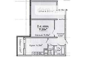 Продажа двухкомнатной квартиры в Одессе, на пер. Садовый, район Приморский фото 1