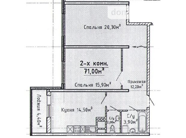 Продажа двухкомнатной квартиры в Одессе, на пер. Садовый, район Приморский фото 1