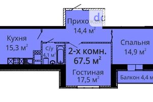 Продажа двухкомнатной квартиры в Одессе, на ул. Среднефонтанская, район Приморский фото 2