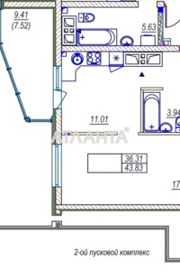 Продаж однокімнатної квартири в Одесі, на вул. Середньофонтанська, район Приморський фото 2