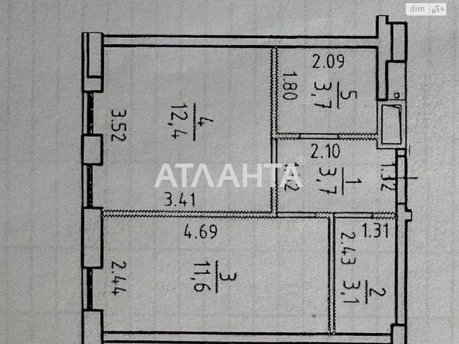 Продаж однокімнатної квартири в Одесі, на пров. Середньофонтанський 3А, район Приморський фото 1