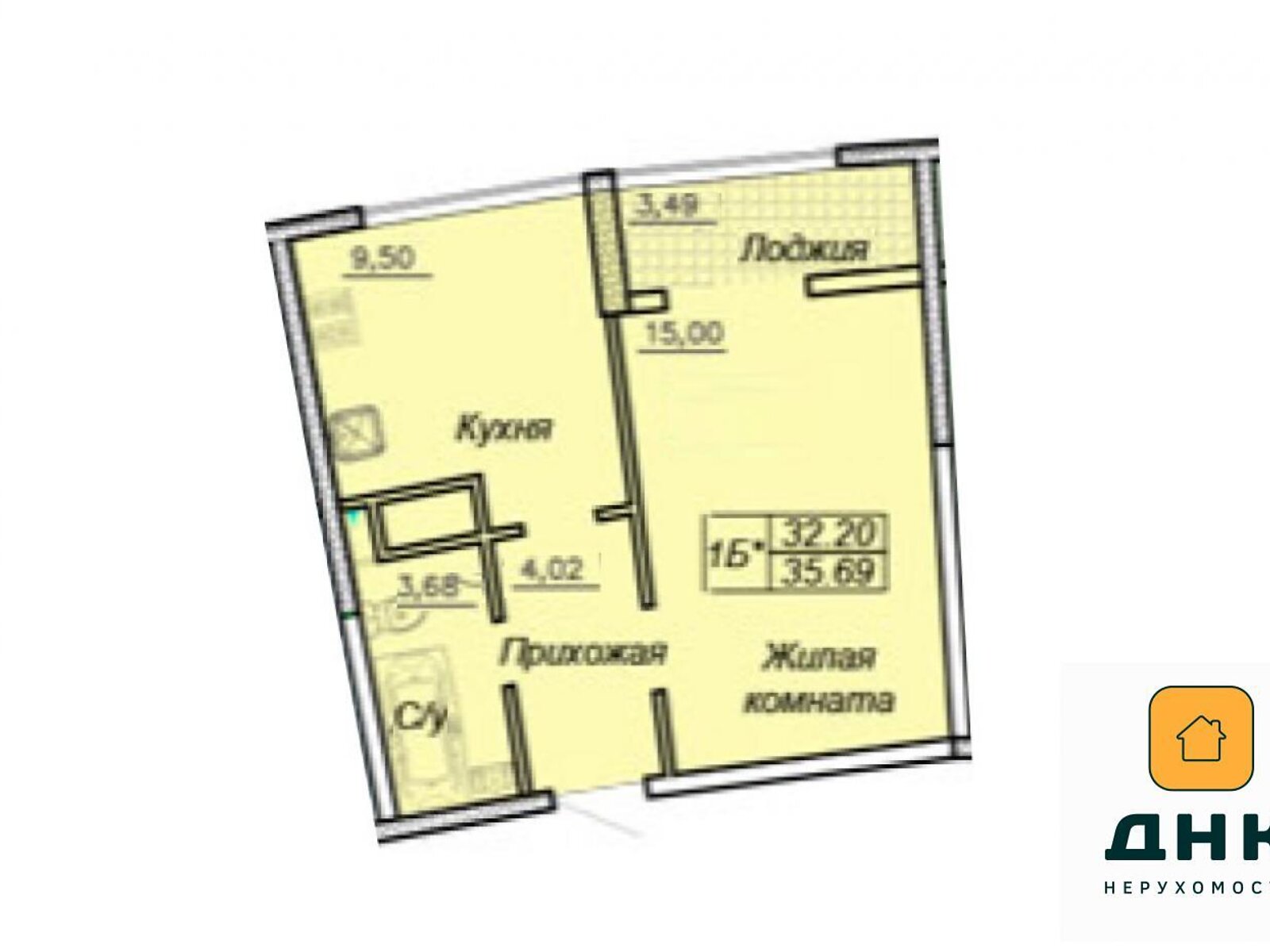 Продажа однокомнатной квартиры в Одессе, на ул. Валерия Самофалова 16А/1, район Приморский фото 1