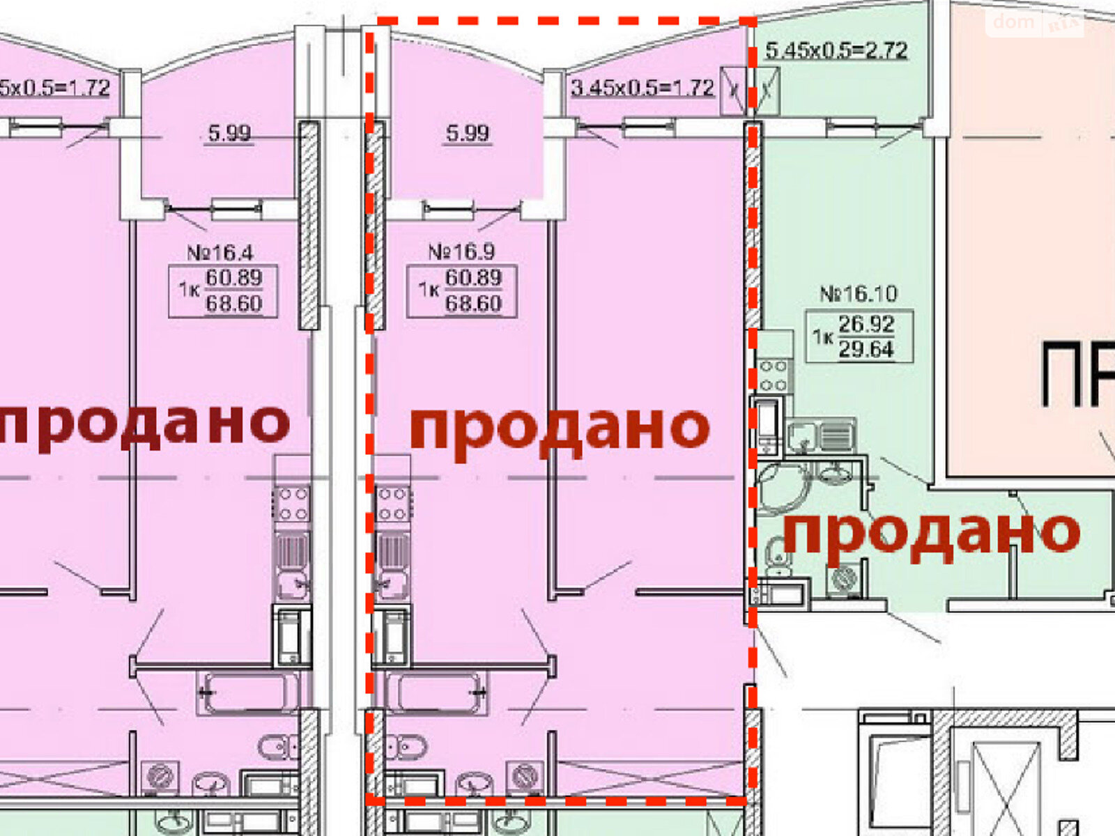 Продаж однокімнатної квартири в Одесі, на пров. Кордонний 2/2, район Приморський фото 1