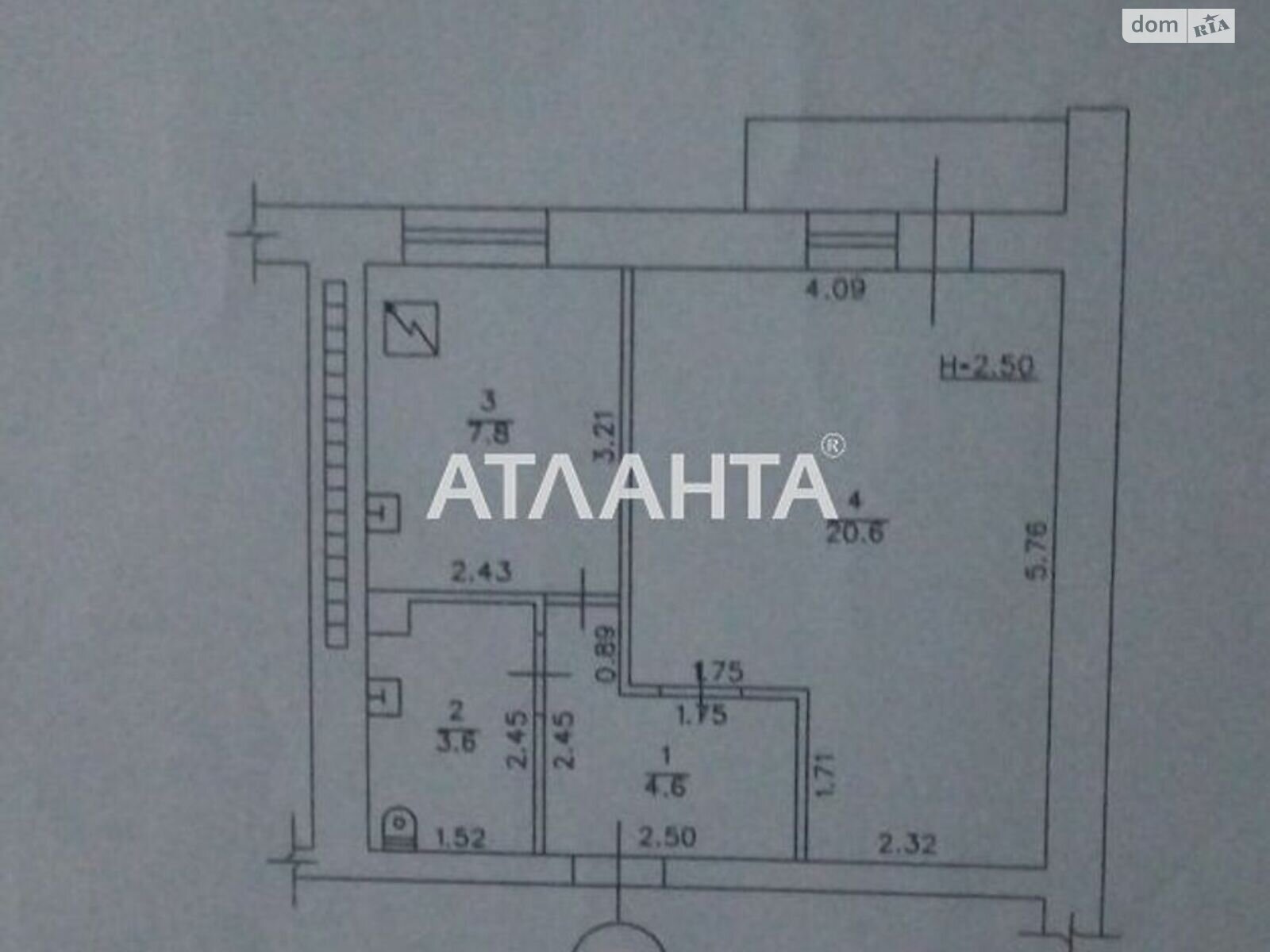Продаж двокімнатної квартири в Одесі, на 2-й пров. Басейний, район Приморський фото 1