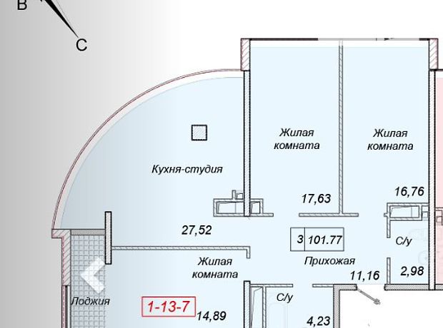 Продажа трехкомнатной квартиры в Одессе, на 8я Фонтана район Приморский фото 1 Продажа трехкомнатной квартиры в Одессе, на 8я Фонтана район Приморский фото 1