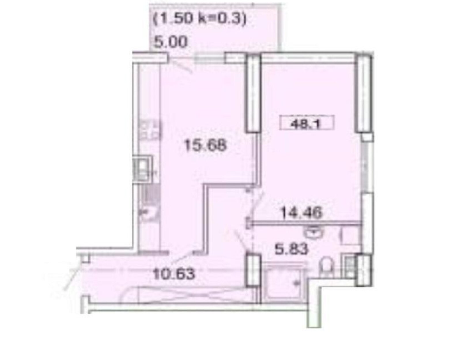 Продажа однокомнатной квартиры в Одессе, на дор. Фонтанская 25Ж, район Приморский фото 1