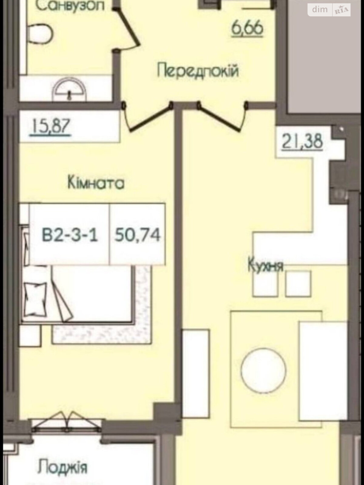 Продаж однокімнатної квартири в Одесі, на дор. Фонтанська 64/1, район Середній Фонтан фото 1 Продаж однокімнатної квартири в Одесі, на дор. Фонтанська 64/1, район Середній Фонтан фото 1