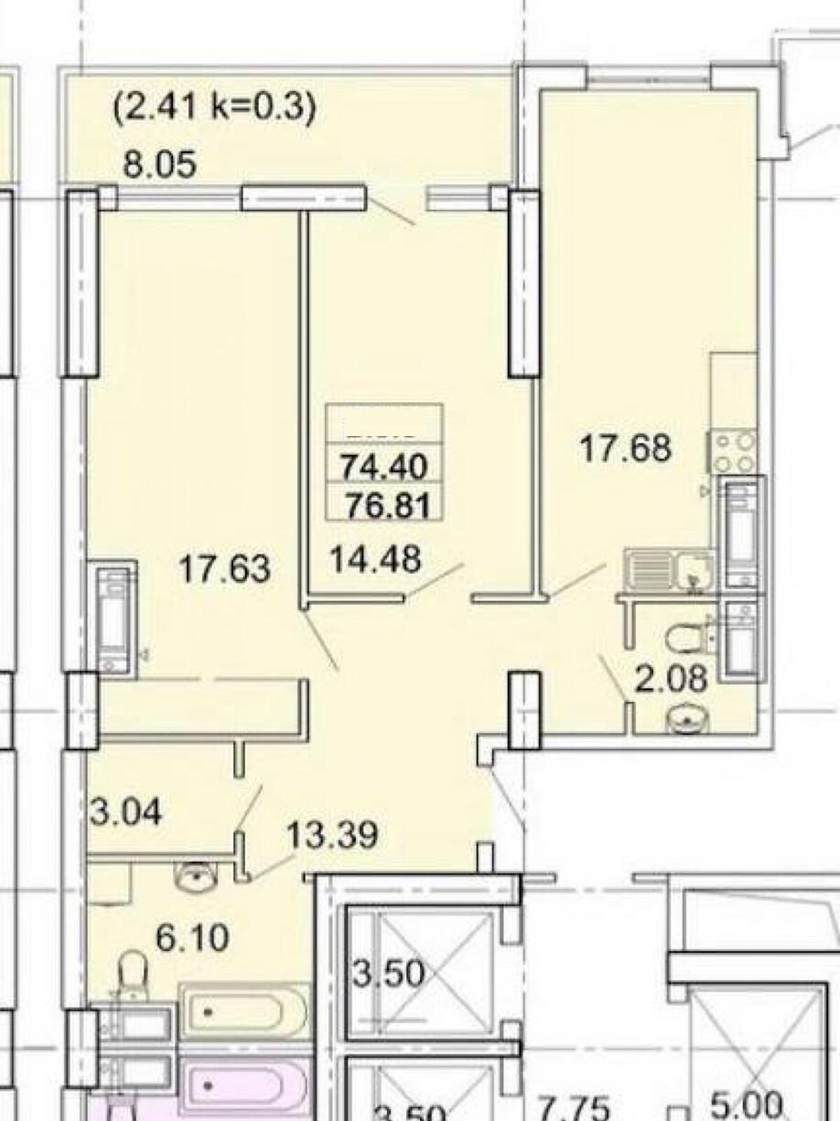Продаж двокімнатної квартири в Одесі, на дор. Фонтанська 25 корпус 1, район Середній Фонтан фото 1 Продаж двокімнатної квартири в Одесі, на дор. Фонтанська 25 корпус 1, район Середній Фонтан фото 1