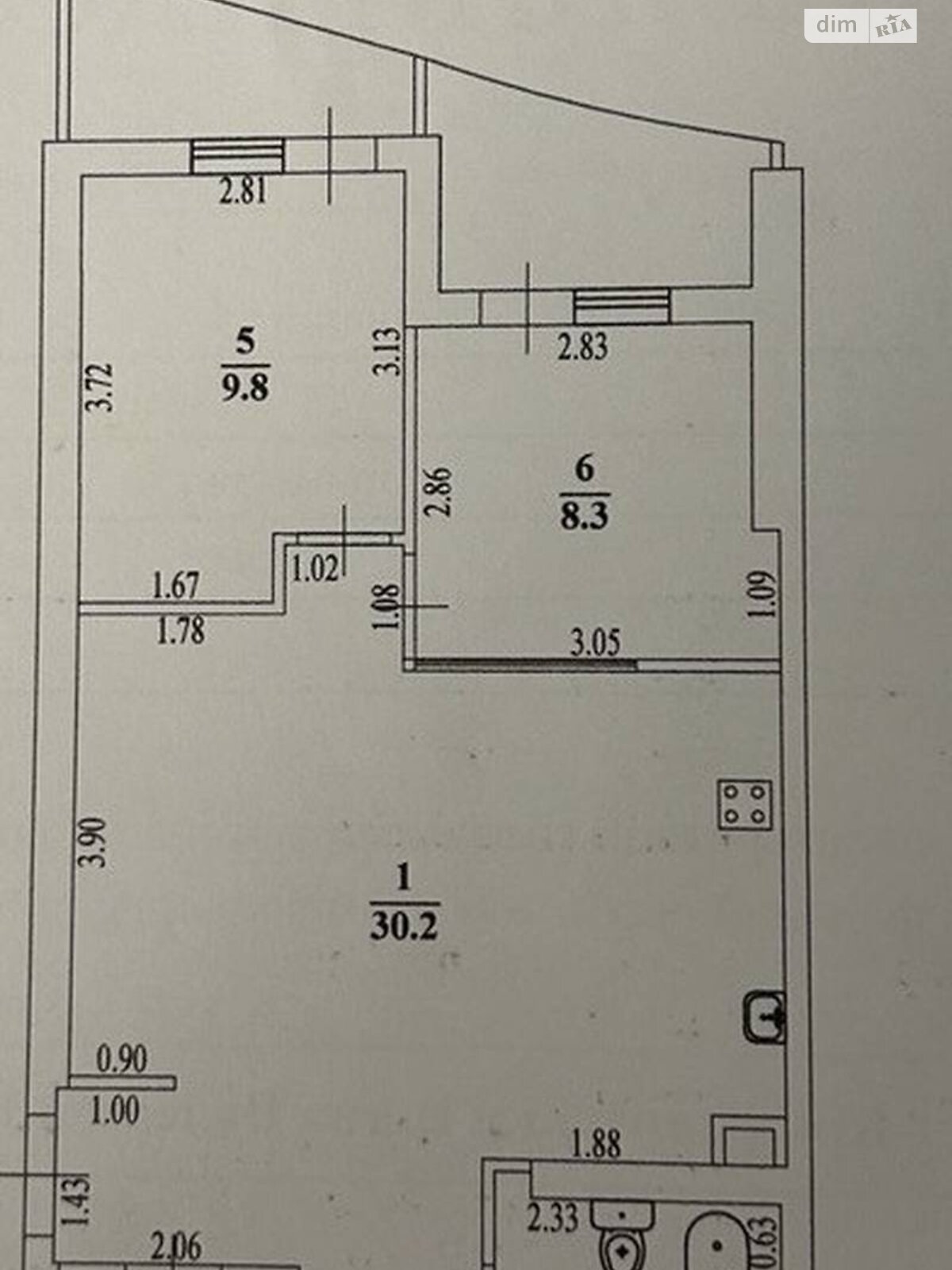 Продажа двухкомнатной квартиры в Одессе, на пер. Кордонный 2/2, район Средний Фонтан фото 1