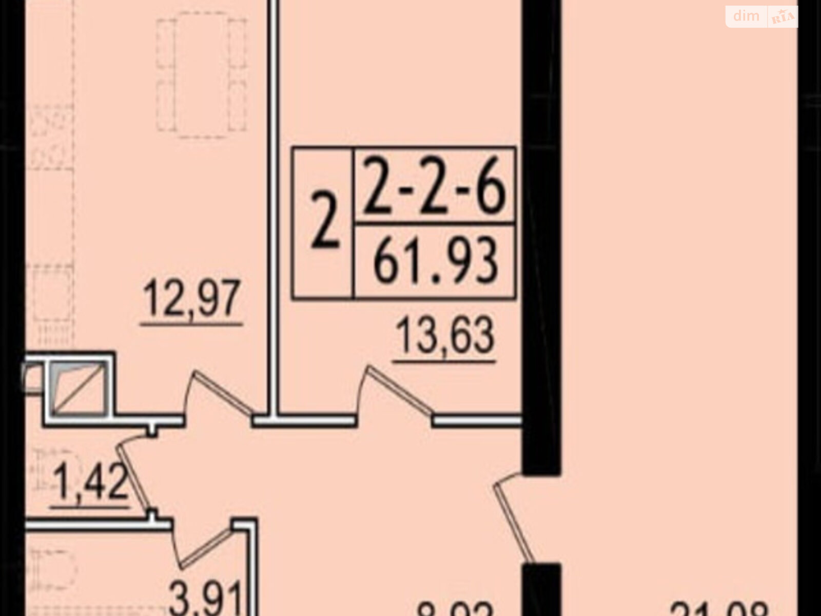 Продажа двухкомнатной квартиры в Одессе, на ул. Академика Сахарова, район Пересыпский фото 1