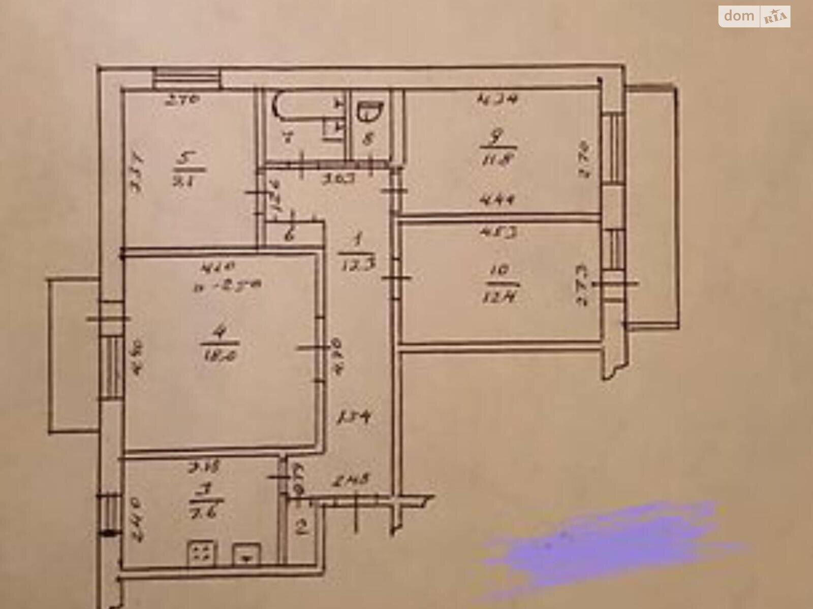 Продажа четырехкомнатной квартиры в Одессе, на ул. Махачкалинская, район Пересыпский фото 1