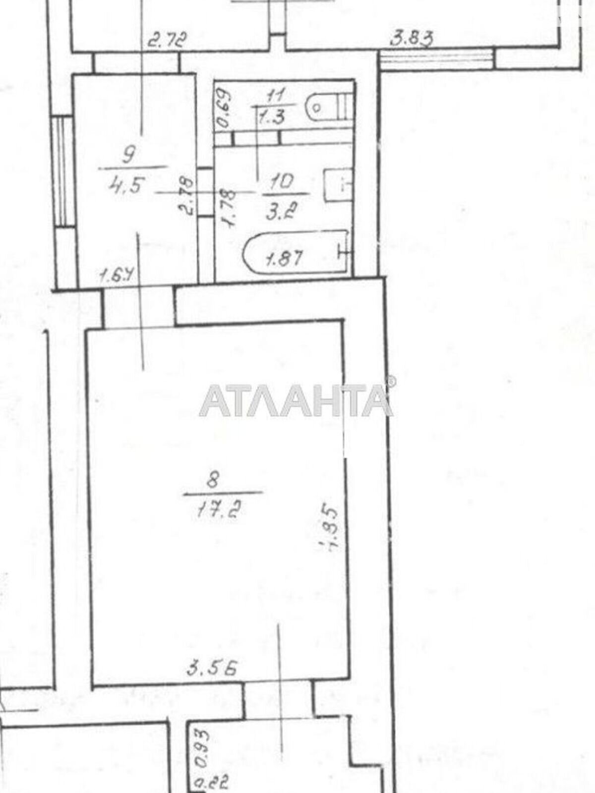 Продажа двухкомнатной квартиры в Одессе, на ул. Черноморского казачества, район Пересыпский фото 1