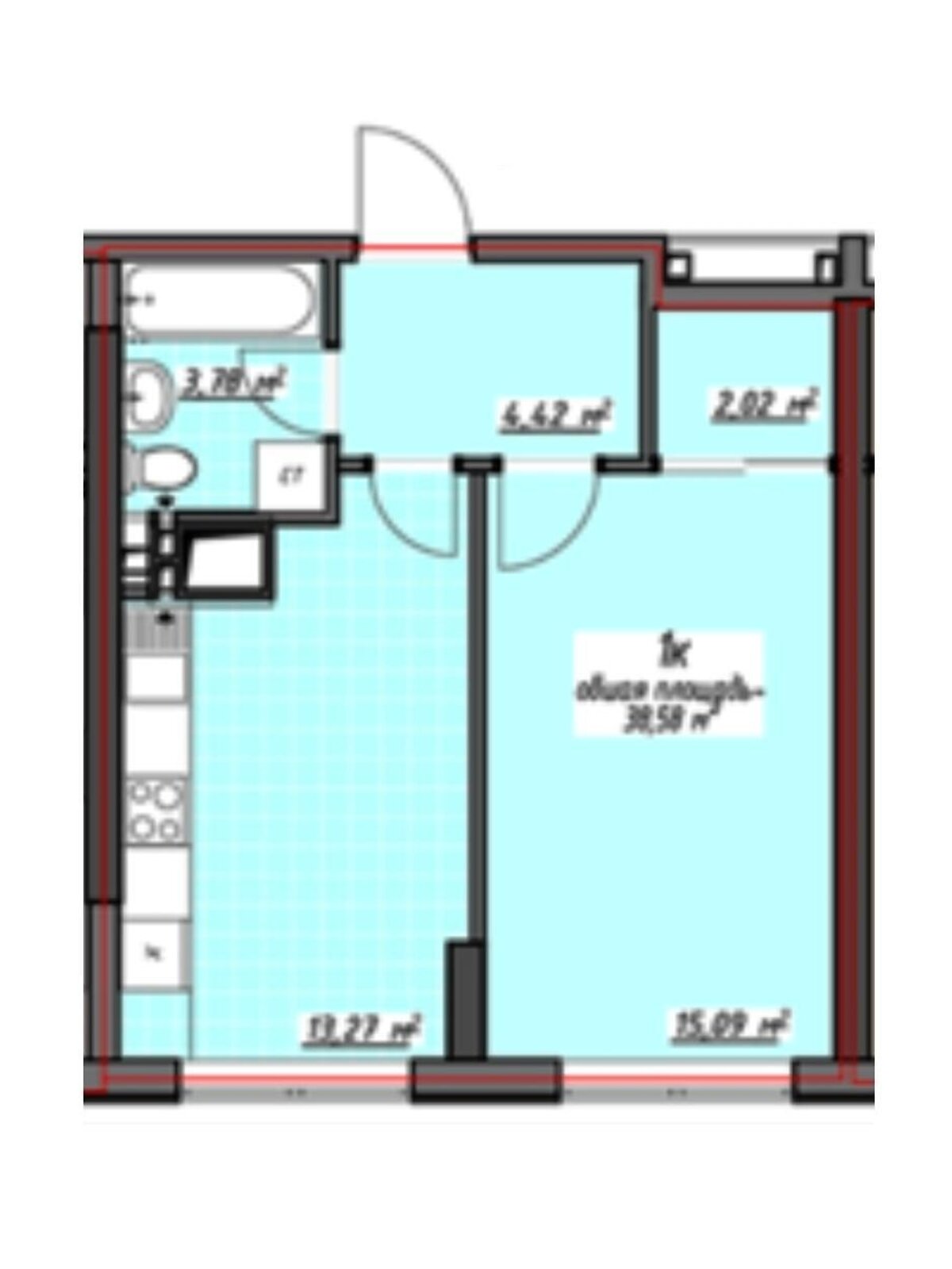 Продажа однокомнатной квартиры в Одессе, на просп. Князя Ярослава Мудрого 17А, район Таирова фото 1